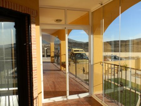 Glass Curtains and Sliding Doors.
