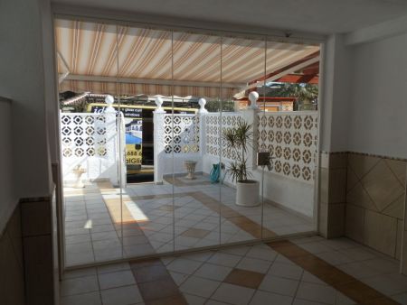 Glass Curtains in Cabo Roig  (Outside view).